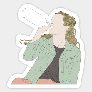 Trashed Shelby - The Wilds Sticker